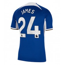 Chelsea Reece James #24 Hemmatröja 2023-24 Korta ärmar